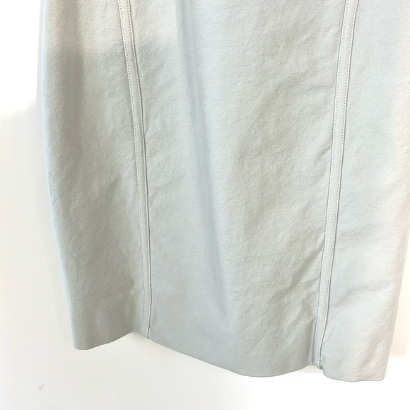 Helmut Lang Prism Compress Twill Mesh Cutout Dress - Picture 8 of 13